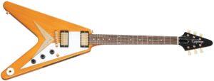 Epiphone 1958 Korina Flying V Aged Natural