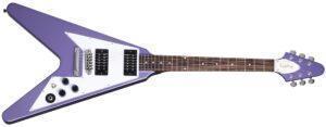 Epiphone Kirk Hammett 1979 Flying V Purple Metallic