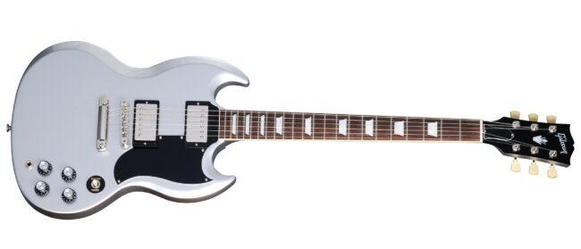 Gibson SG Standard '61 Stop Bar Silver Mist